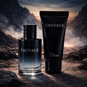 Dior Sauvage Set 10 ML Dabber & Beard Lotion
